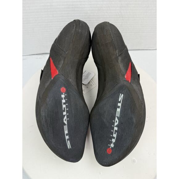 ADIDAS Five Ten Aleon Climbing Shoes Mens Size 10.5 Black Red BC0861 Stealth NEW - Picture 7 of 11